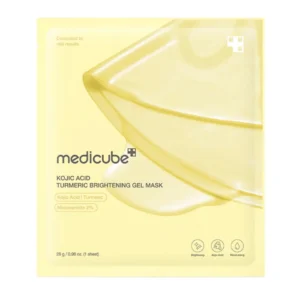 MEDICUBE - Kojic Acid Turmeric Brightening Gel Mask Set - 4un